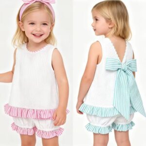 Summer Chic Bow Back and Short set.