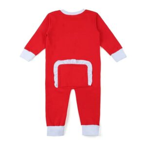 Red Pajamas mock butt flap