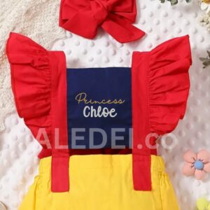 Ruffle Sleeves Bubble, Halloween Princess Outfit