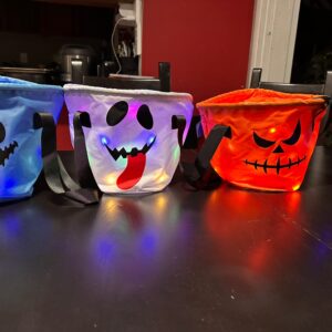 Halloween LED Trick or Treat Bags