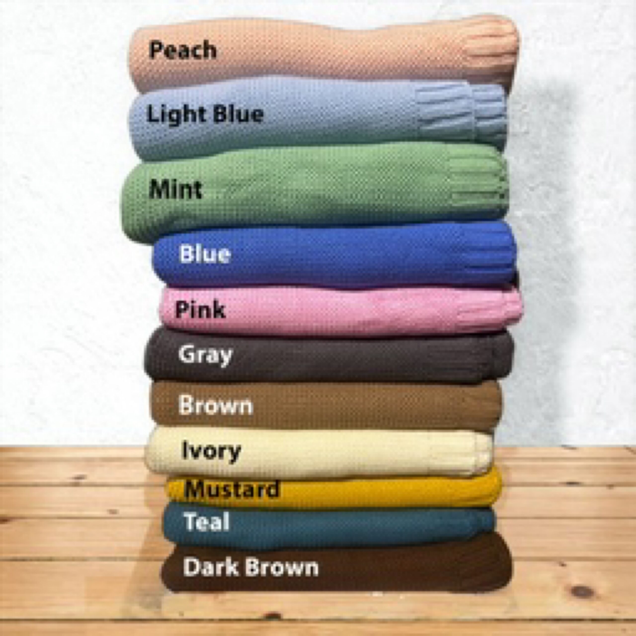 Knitted Blanket 100%cotton