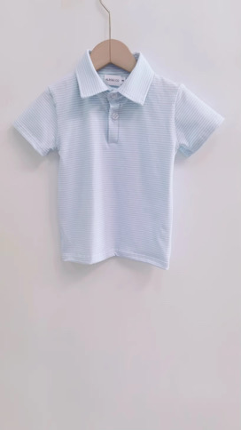 Stripe Polo Shirt