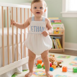 White Sunsuit Bubble