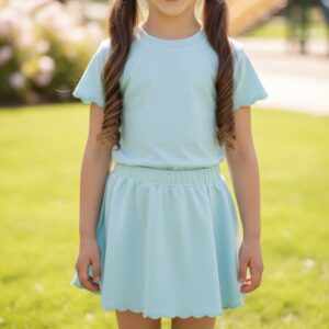 Scalloped Skorts SET