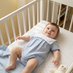 100% Pima Cotton Bubble with bib