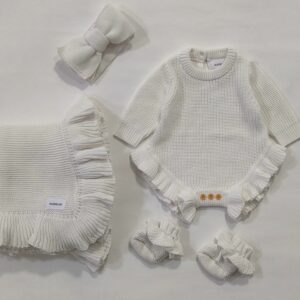 White Knit Set