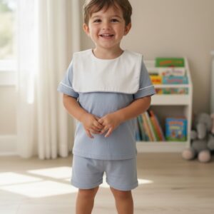 100% Pima Cotton 2pcs Boy’s set