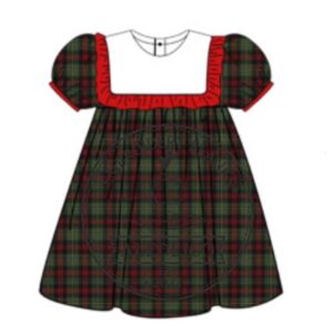Pre-Order Green Plaid Dress Collection